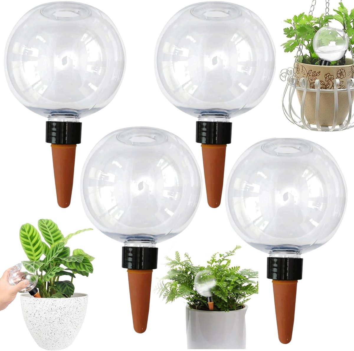 Omgoods - Automatische Waterballen 500ml voor Planten