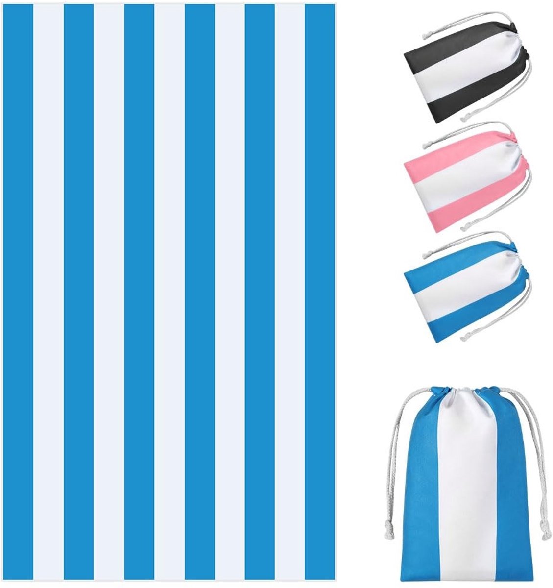 Omgoods - Grote Microfiber Strandhanddoek voor Strand en Sauna