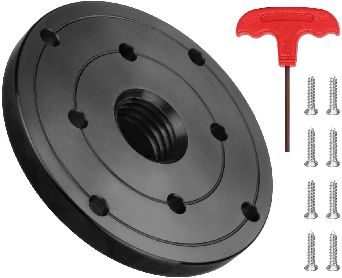 Omgoods - 4 Inch Flens Voorplaat voor Houtdraaier