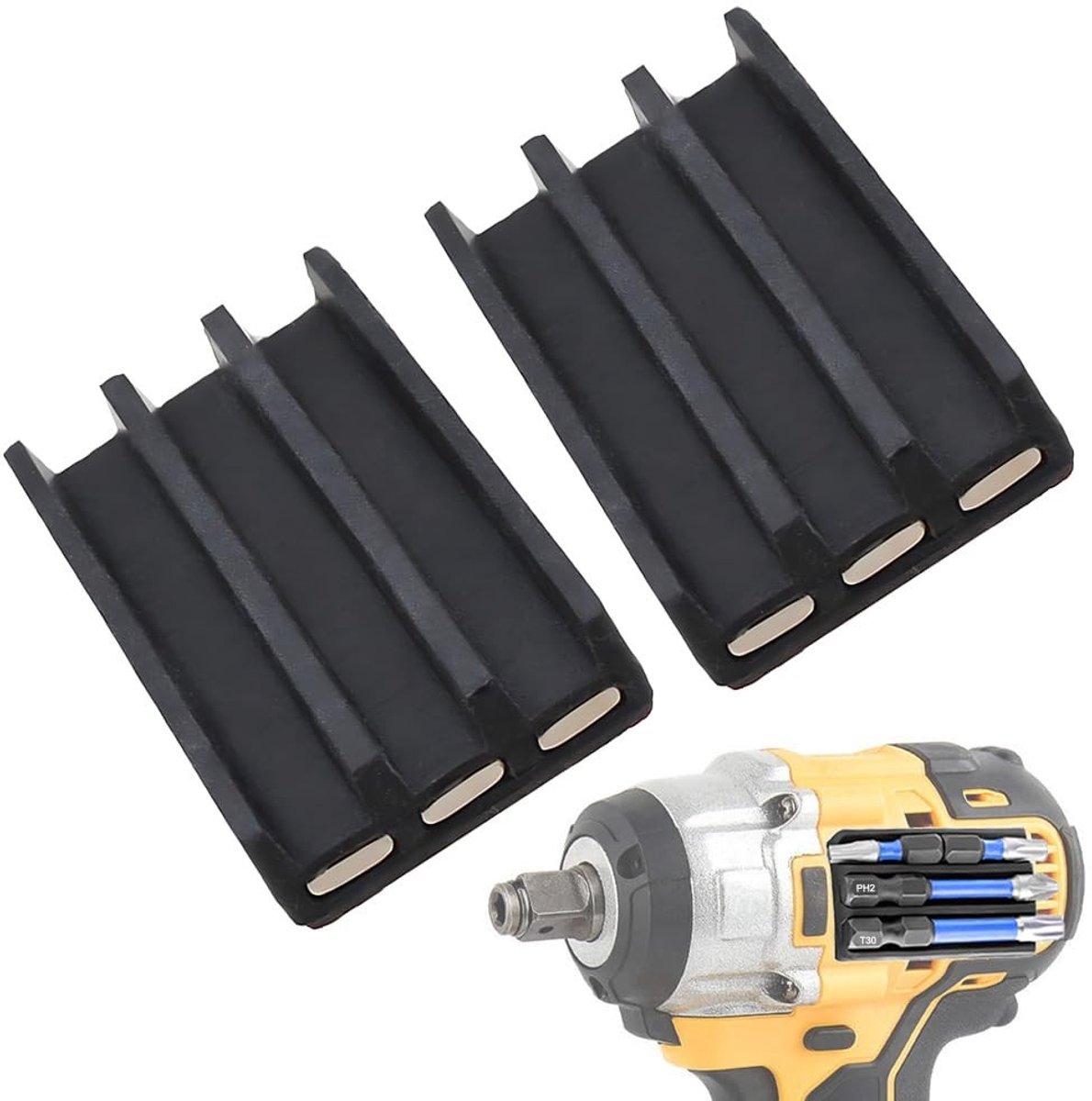Omgoods - Set van 2 Magnetische Boorhouders voor Boren