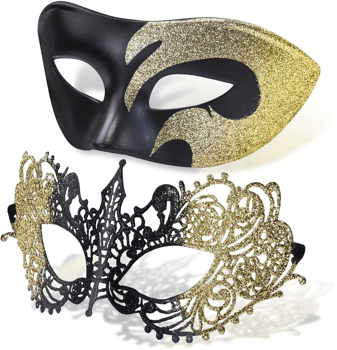 Omgoods - Venetiaanse Masker Set voor Feesten en Carnaval