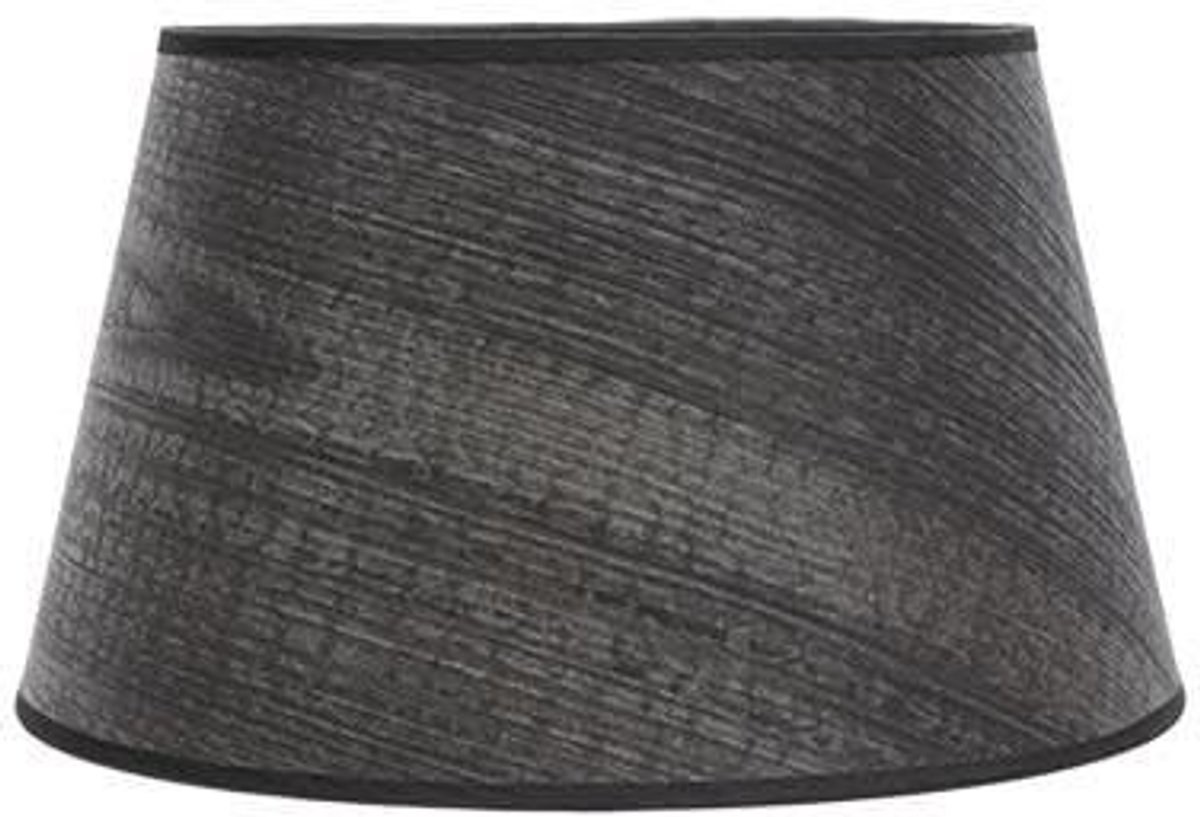 Omgoods - Zwarte Houten Lampenkap E27 voor Moderne Verlichting