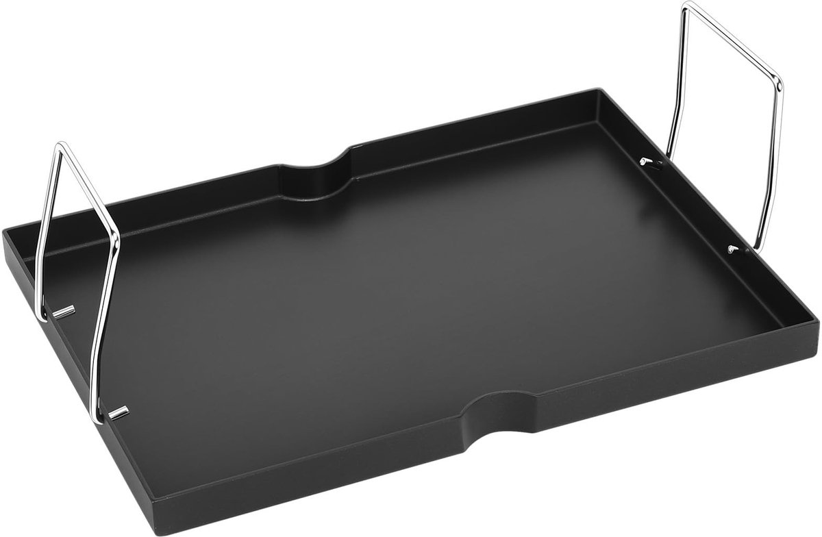 Omgoods - Gietijzeren Grillplaat met Antiaanbaklaag 44 x 31,5 cm