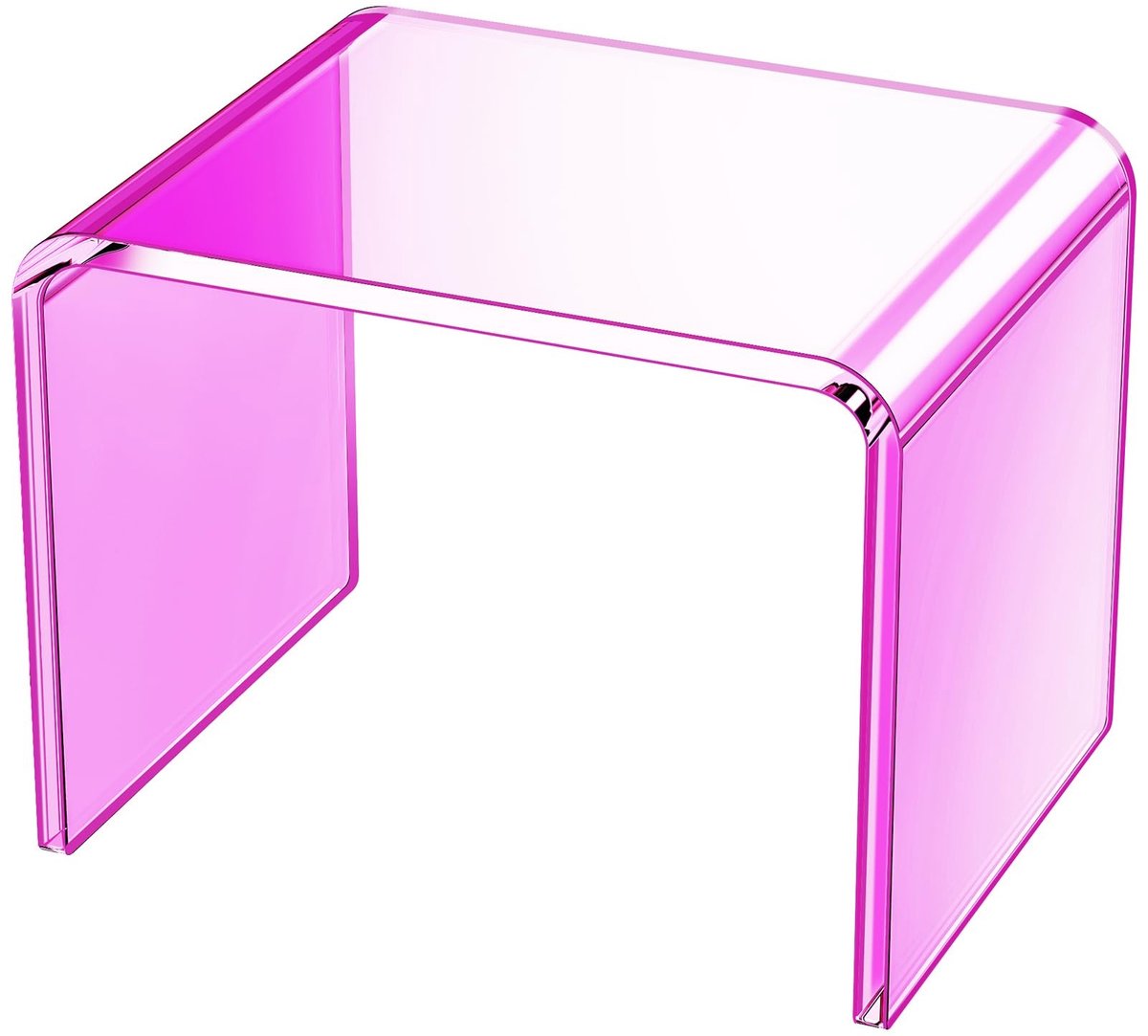 Omgoods - Heldere acryl opstapje met antislip en maximale belasting van 250 lbs