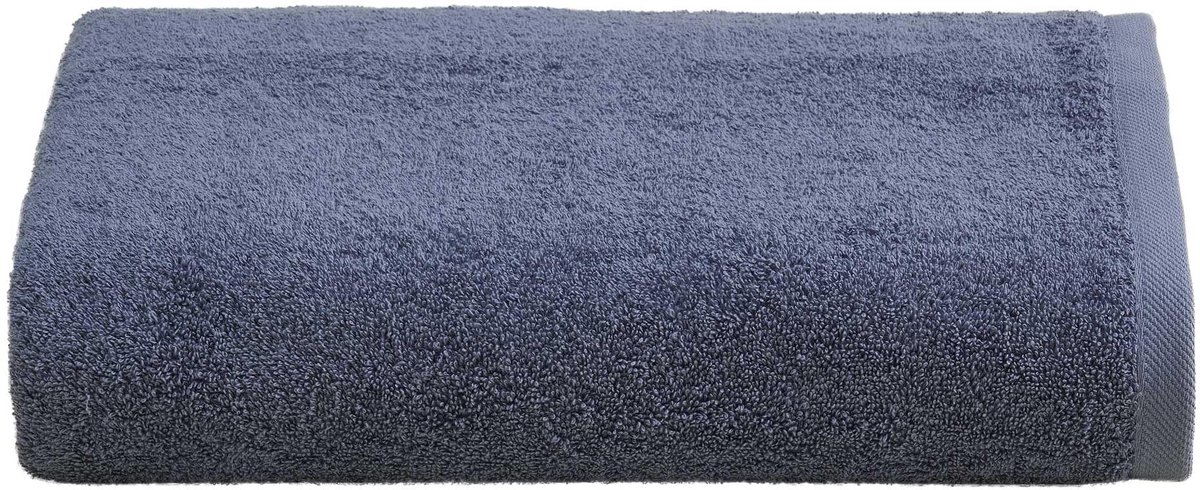 Omgoods - Groot Douche- & Saunalaken 150x100 cm - 100% Katoen Badstof 550 g/m² Denim