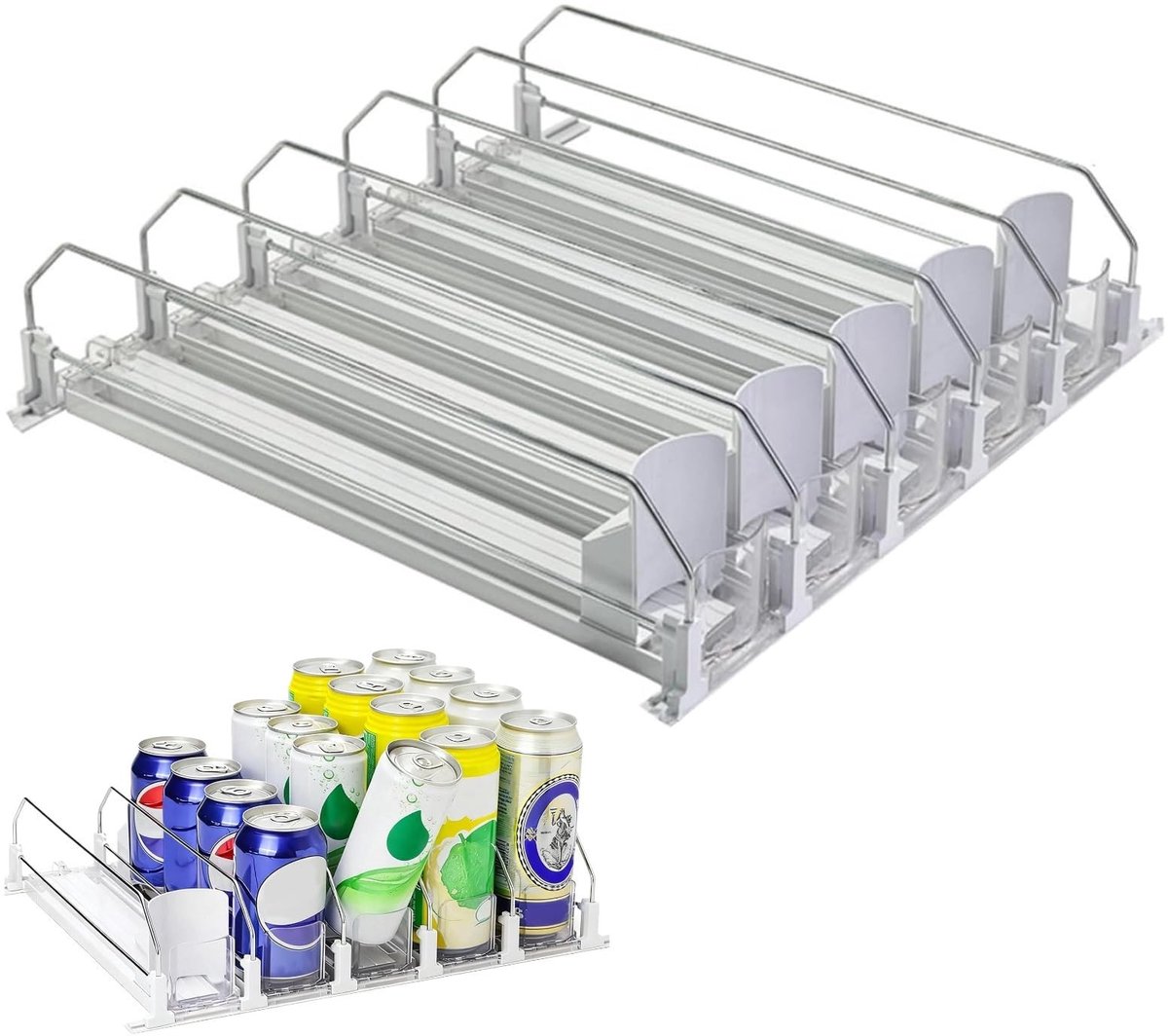 Omgoods - Automatische Frisdrank Organizer voor 25 Blikjes