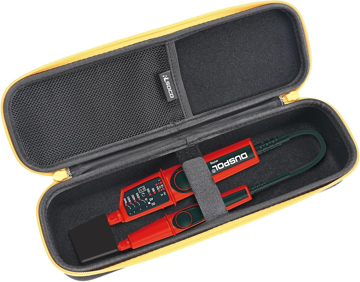 Carry Case voor Voltage Finder DUSPOL expert - EVA Materiaal - Schokbestendig en Waterdicht - ShopVlot