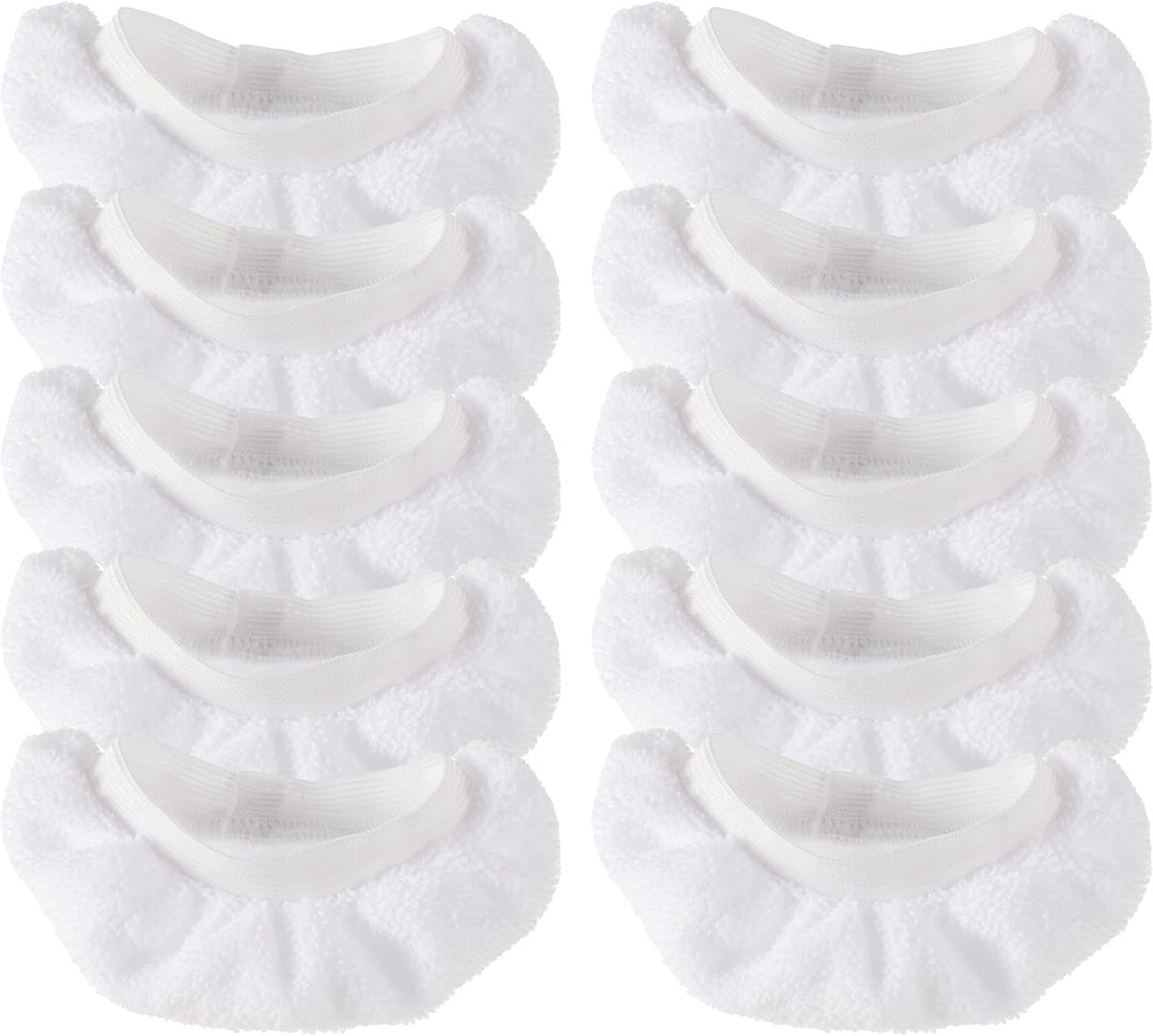 SnelShoppen - Steam Wiper Pads voor Hand Stoomreinigers, Universele Herbruikbare Microvezeldoeken, Wasbare Stoomdoeken, Set van 10 Stuks