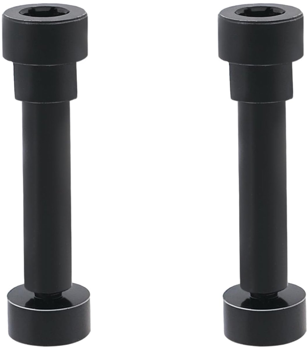 Metalen scharnier schroeven 15.5mm - zwart - vervangend onderdeel - voor B-ose QuietComfort QC35 hoofdtelefoon - ShopVlot