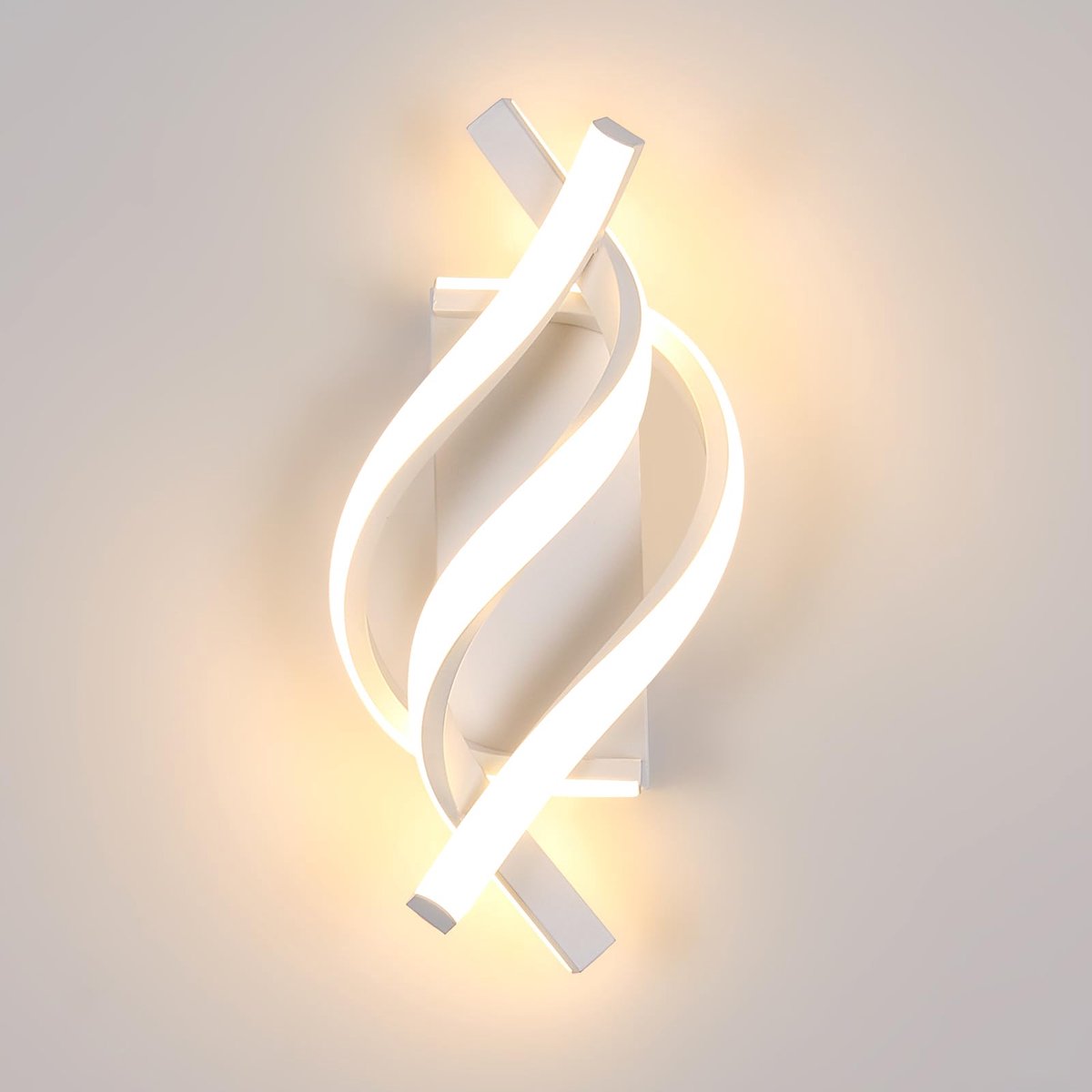 Riserva LED Wandlamp Wit - 22W - Warm Wit 3000K - Moderne Design Wandverlichting - Aluminium Wandlamp voor Hal, Trap en Gang