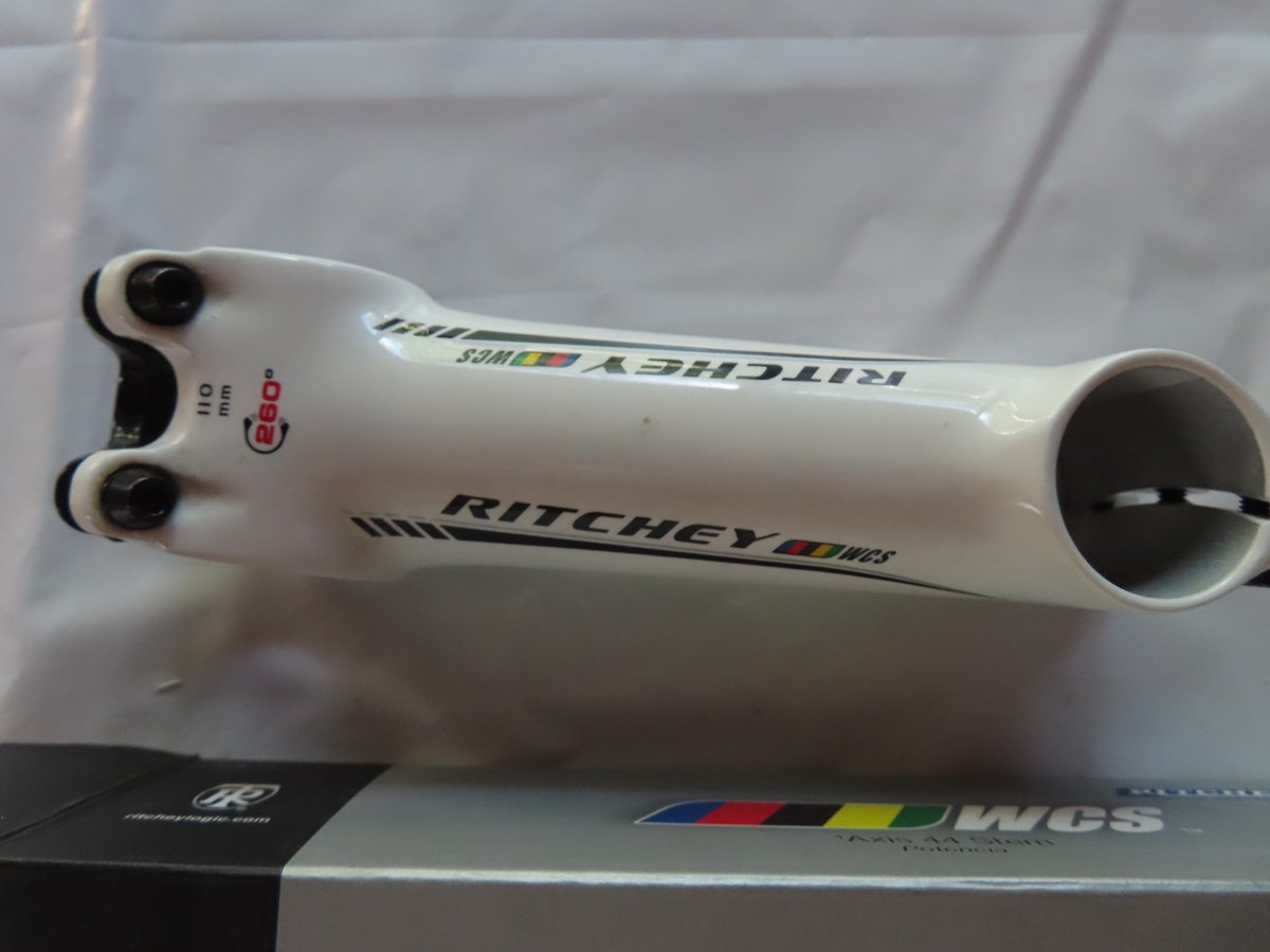 Ritchey WCS 4Axis 44 stuurpen OS 6Â° wet white Lengte 110 mm