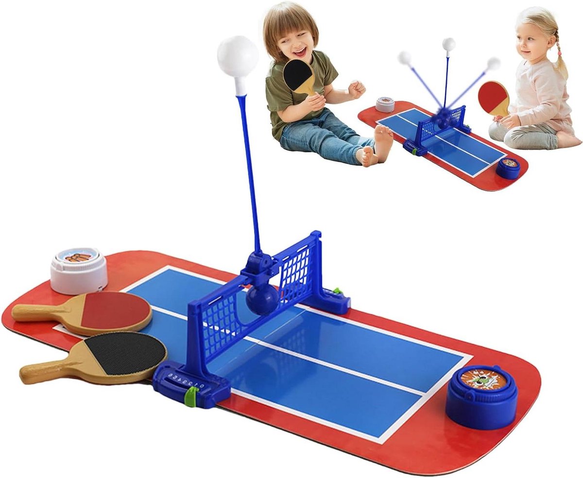 Tafeltennis Set - Ping Pong Set - Oefenen Hand-Oog Coördinatie - Elastische Bal Voortstuwing