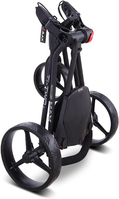 Golf Trolley - Golftrolley Pushwagen - Golfen - Zeer lichtgewicht - 74 x 60 x 74 cm - Zwart — afbeelding 3