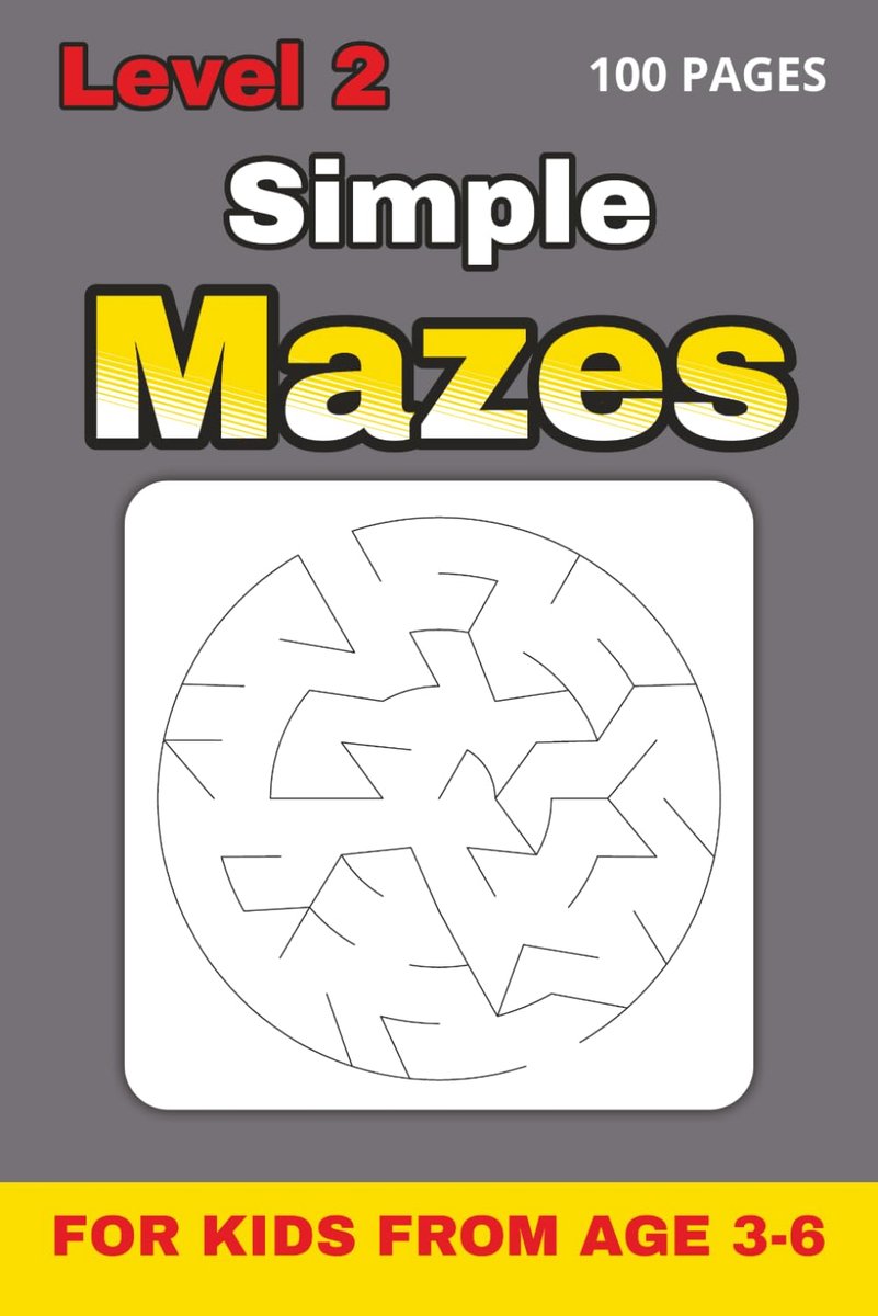 Puzzels voor kinderen 7-10 jaar - 50 leuke cirkelvormige doolhoven - brein stimulerend - ideaal voor vakanties - ShopVlot