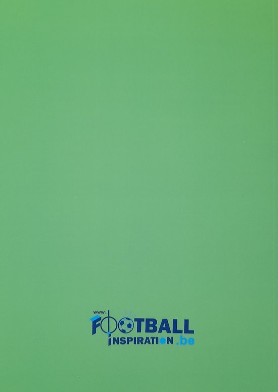 Groene achtergrond met het "Football Inspiration" logo onderaan.