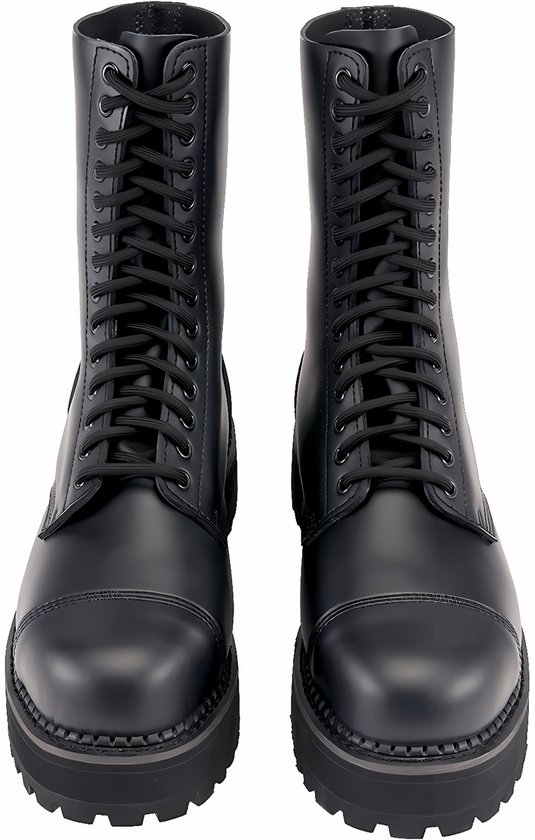 Brandit - Plateau Phantom 14 Eyelet Veterlaars - 43 Shoes - Zwart