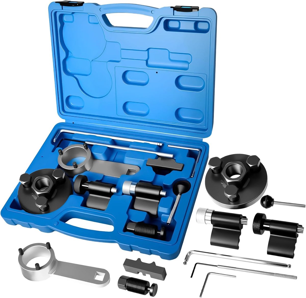 Timing Belt Tool Engine Adjustment Tool Set Control Time Tool Compatible with VAG VW Audi 1.6 2.0 TDI CR - ShopVlot