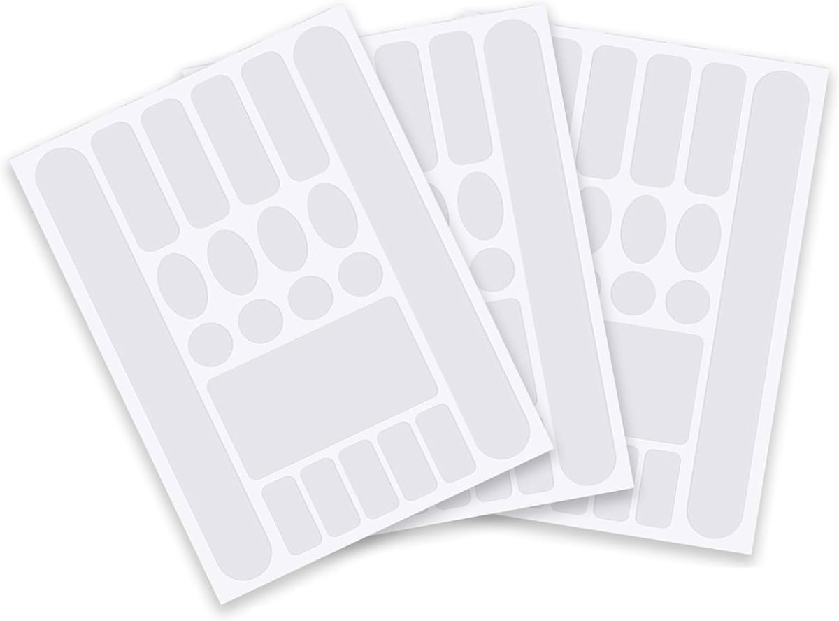 Fietsframe beschermfilm set van 3 - Carbon stickers - Impactbestendig - Beschermt tegen lakschade - ShopVlot