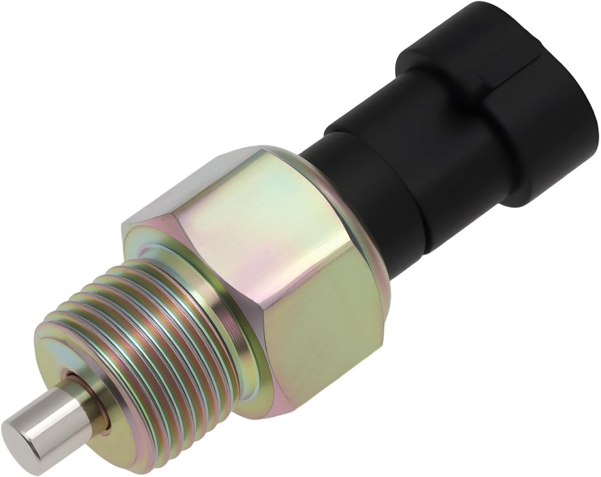 SnelShoppen - 2Pin M18x1.5mm Achterlichtschakelaar Vervangend voor Alfa Romeo en Fiat - Hoogwaardige Kwaliteit