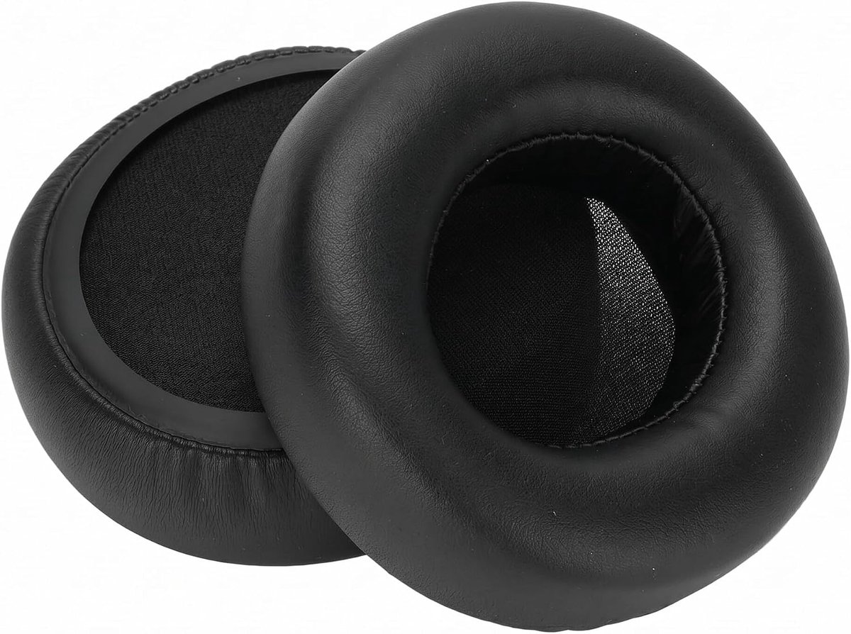 SnelShoppen - Earpads Vervangingskussens voor On-Ear Hoofdtelefoons - Comfortabele Geheugenfoam Oorkussens in Zwart - Geschikt voor RB-M700B RB-M500B