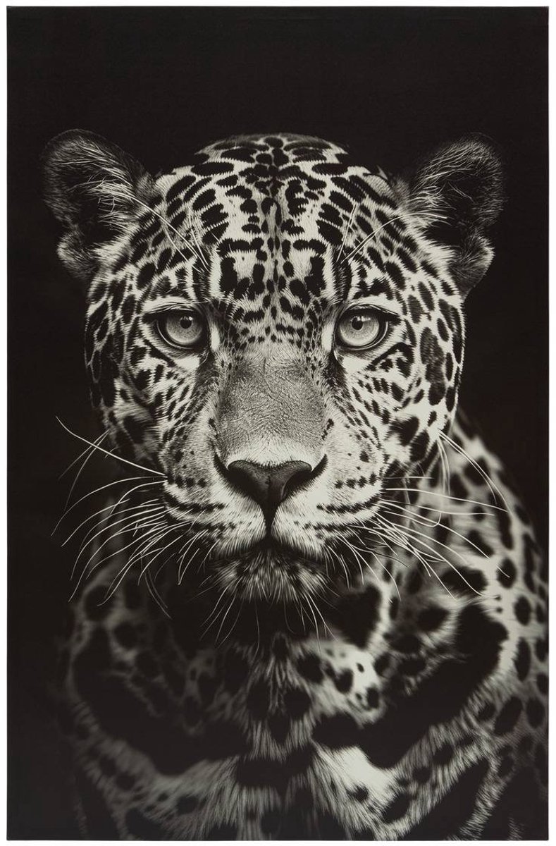Toile encadrée "Animaux" 75x115cm
