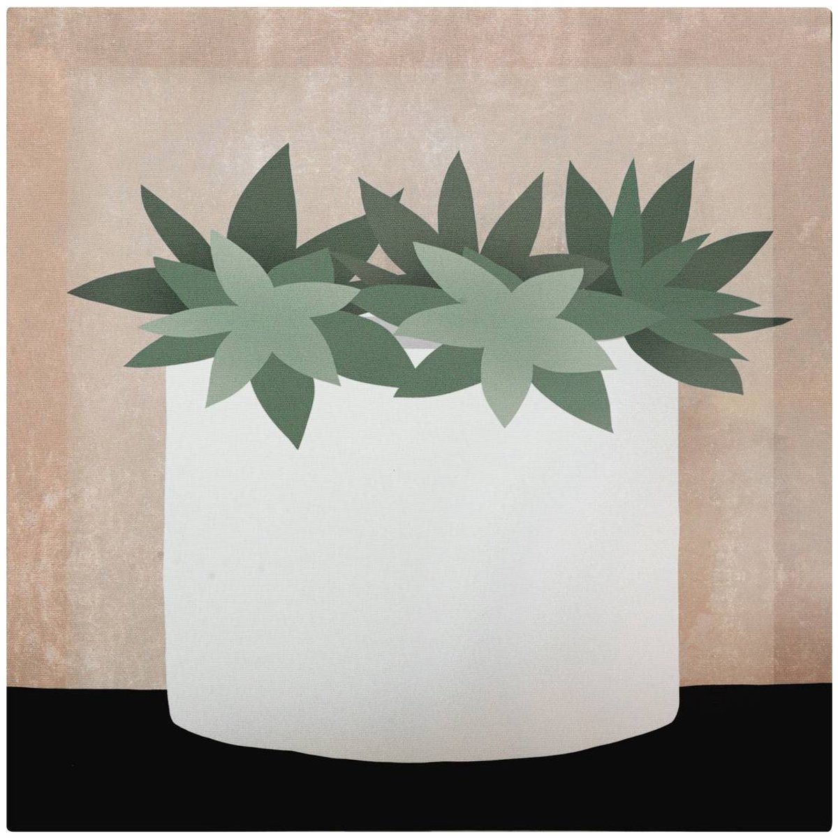 Canvasdoek met print JENNIFER