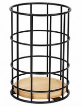 concept.® Spatelpot - Spatelhouder - Lepelpot - Keukengerei Pot - Utensils Pot - Pollepelpot - Zwart
