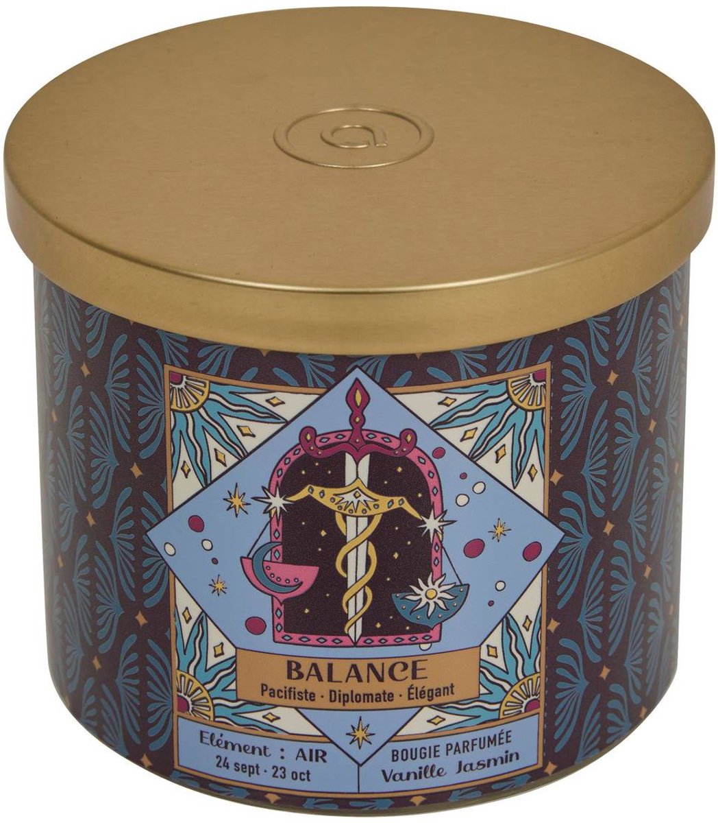 Geurkaars Astro 396 g in glazen pot