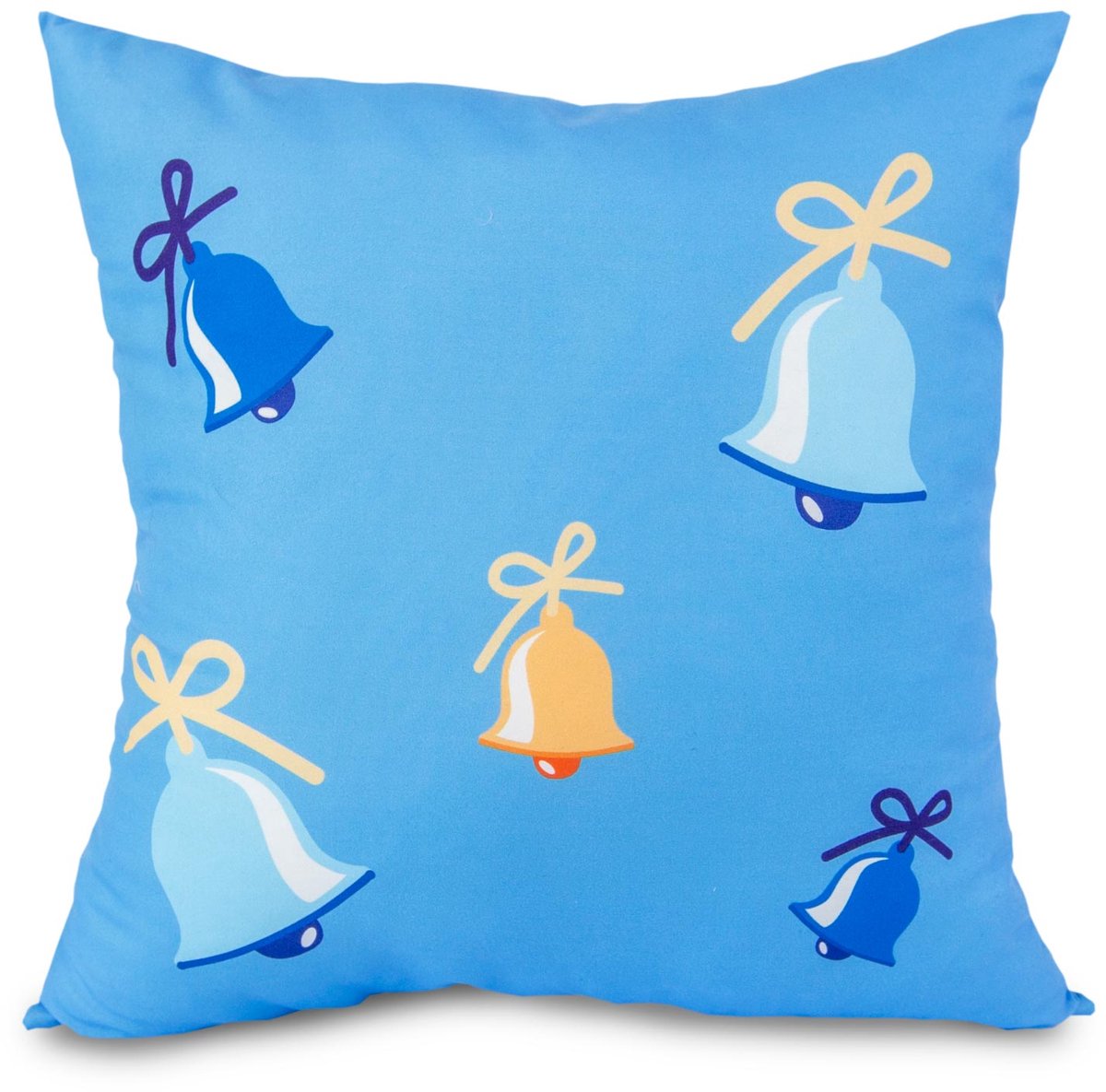 Dierenriem Ram - Kinderkussen / Sierkussen - 40x40 cm - Blauw - Oeko-Tex Gecertificeerd
