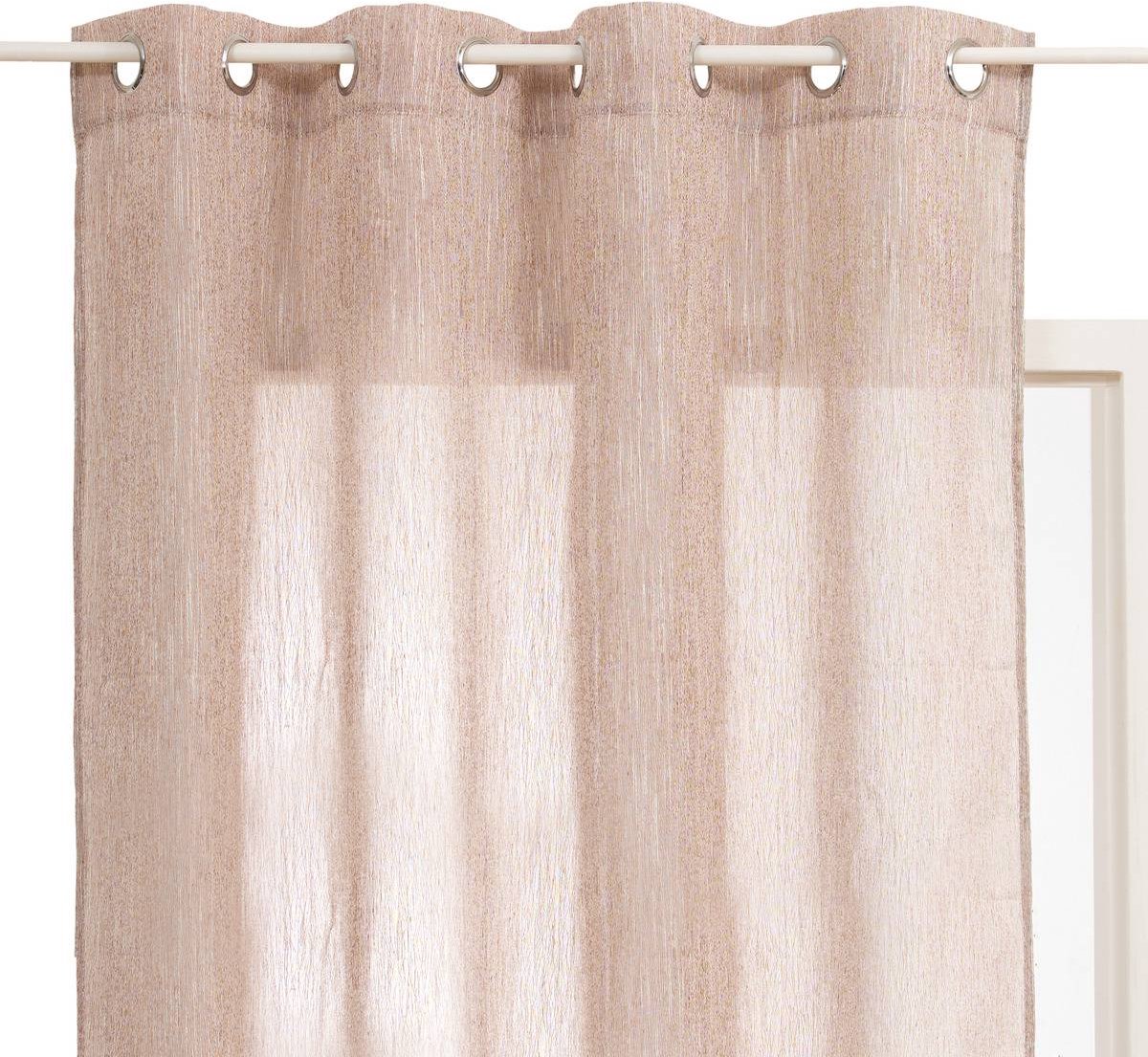 Atmosphera Créateur d'intérieur® Teor-gordijn 140 x 240 cm, roze Terracotta