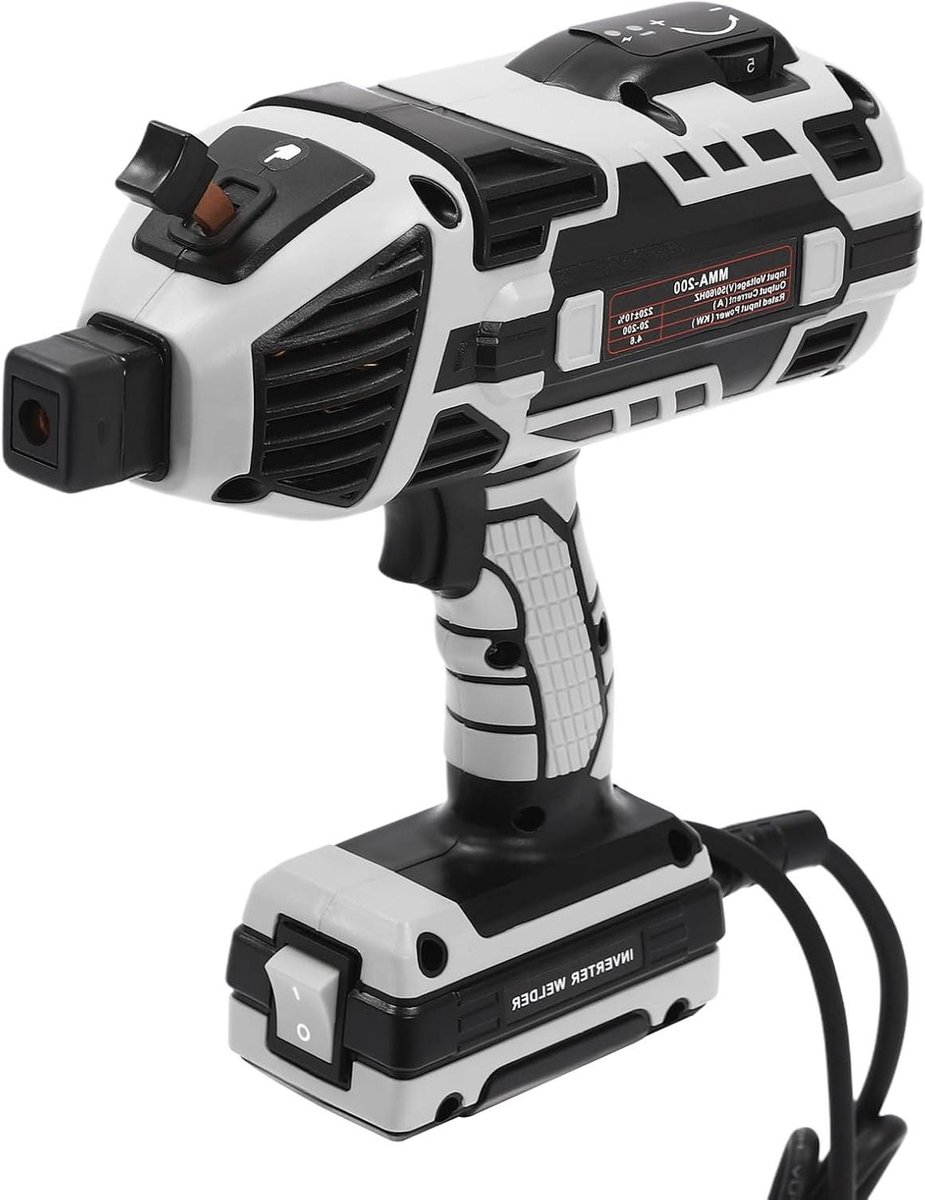 Hand Lasapparaat - Elektrisch Lasapparaat - Metaal Bewerken - IGBT Inverter Technologie - 25 x 25 cm - Grijs