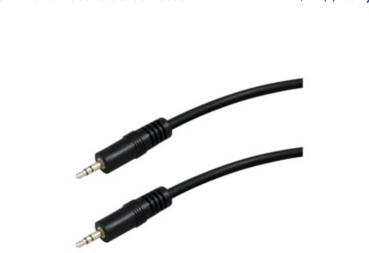 Profile audio kabel mini jack>mini jack 1,5m