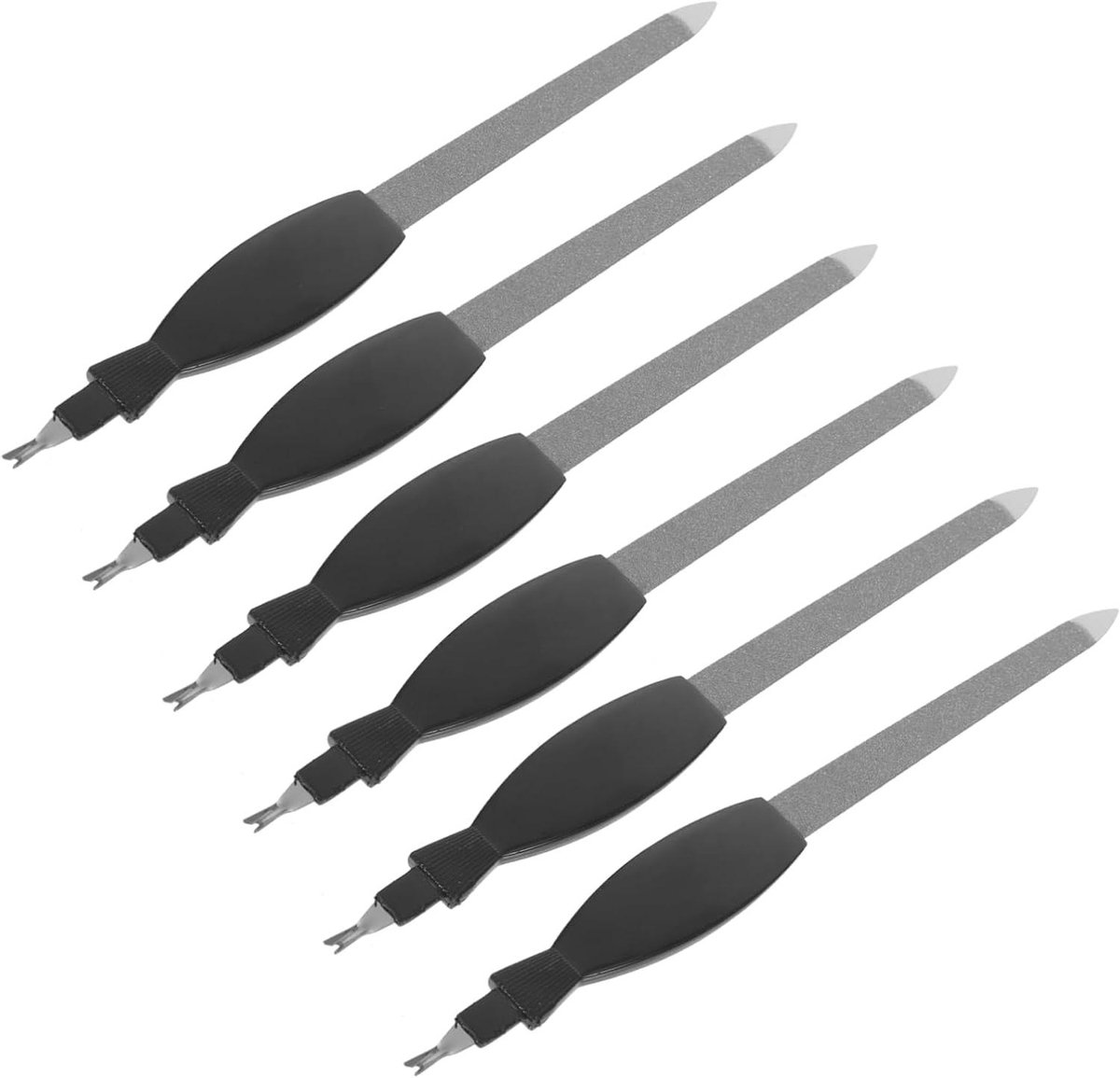 Nail Art Tools Set - Nagelvijl Dode Huid Vork - Manicure Pedicure - Roestvrij Staal