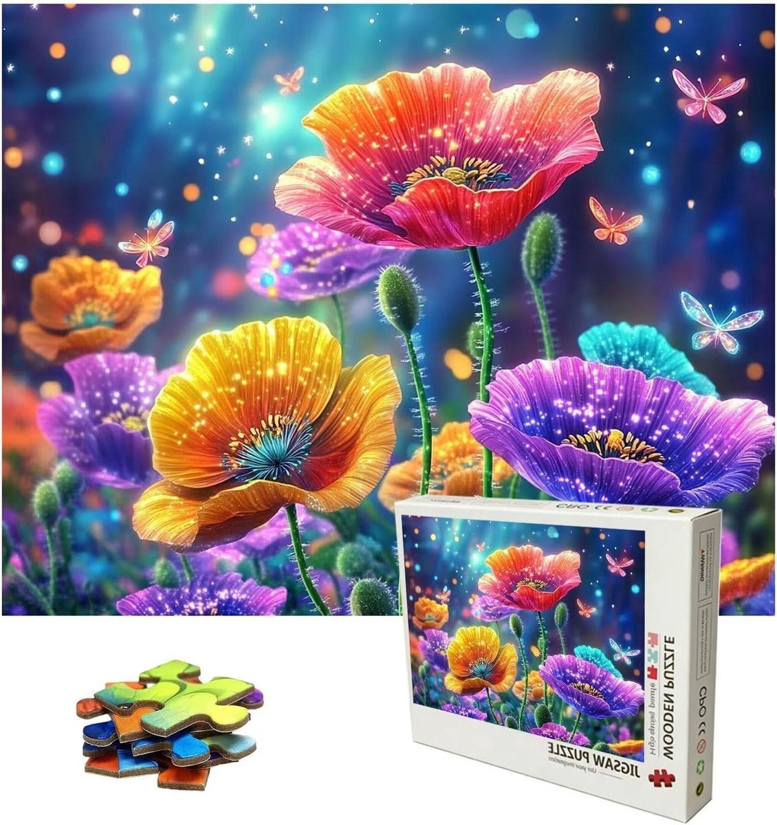 Legpuzzels Volwassenen - Houten Puzzel - Ontspanning Thuis - 5000 Stukjes - 150 x 100 cm - Thema