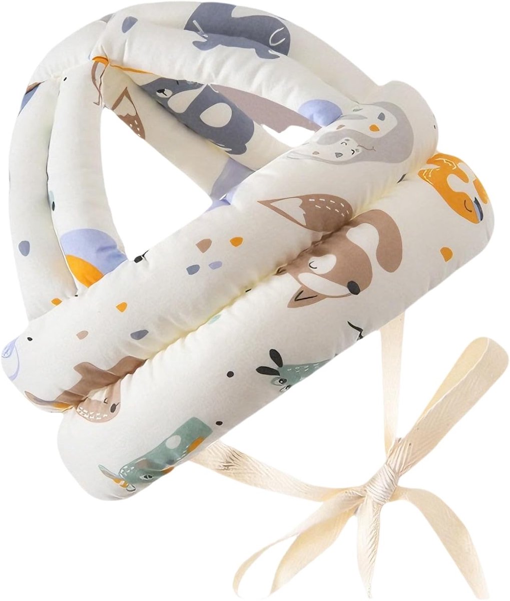 Ademend veiligheidshelm voor baby's en kinderen van 6 tot 36 maanden, lichtgewicht, comfortabel en biedt volledige 360° bescherming, eenvoudig te dragen en ideaal voor actieve peuters