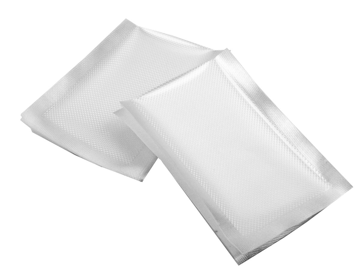 AddLiving Vacuümzakken Small 50-Pack AL 3213 - Droog & Nat voedsel (Groente, Fruit, Vlees, Vis, Noten, Verse kruiden, Babyvoeding) - Vacuümmachine - Robuust, duurzaam en recycle baar - Set van 50 Small vacuümzakken