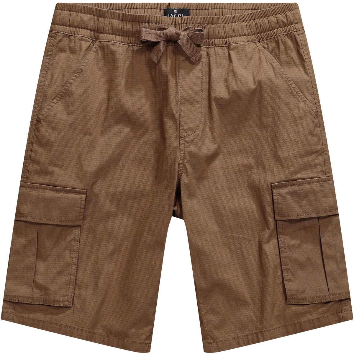 JAY-PI - Heren - Cargo-bermuda FLEXNAMIC® outdoor ripstop - Koperbruin - Maat XL