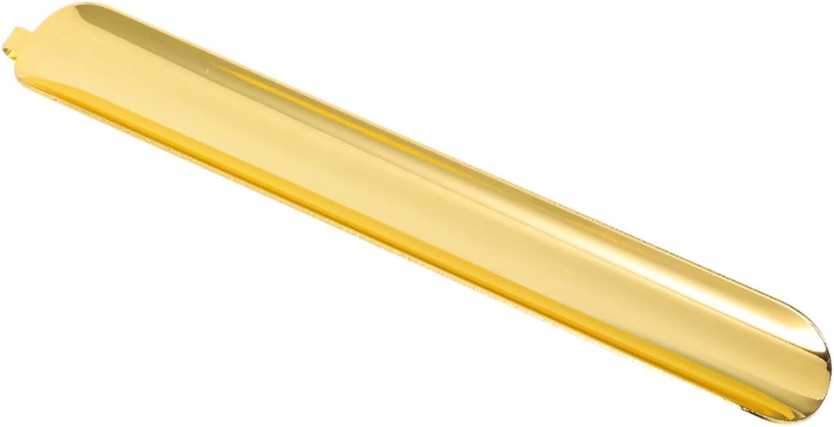 Kruimel Veegmachine - Brood Schraper - Tafel Reinigen - Met Kledingclip - 15.5 cm - Goud