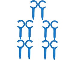 Emmerdeksel Openers - Emmer Sleutel - Emmer Deksel Openen - Ergonomisch Ontwerp - 22.5 x 9 cm - Blauw