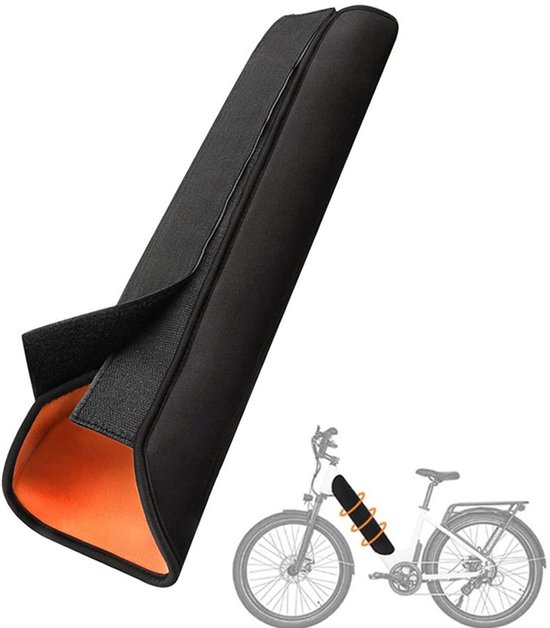 Livenzo E-Bike Accu Beschermhoes - Geïntegreerde Accuhoes - voor frameomtrek 28-36 cm - zwart — afbeelding 2