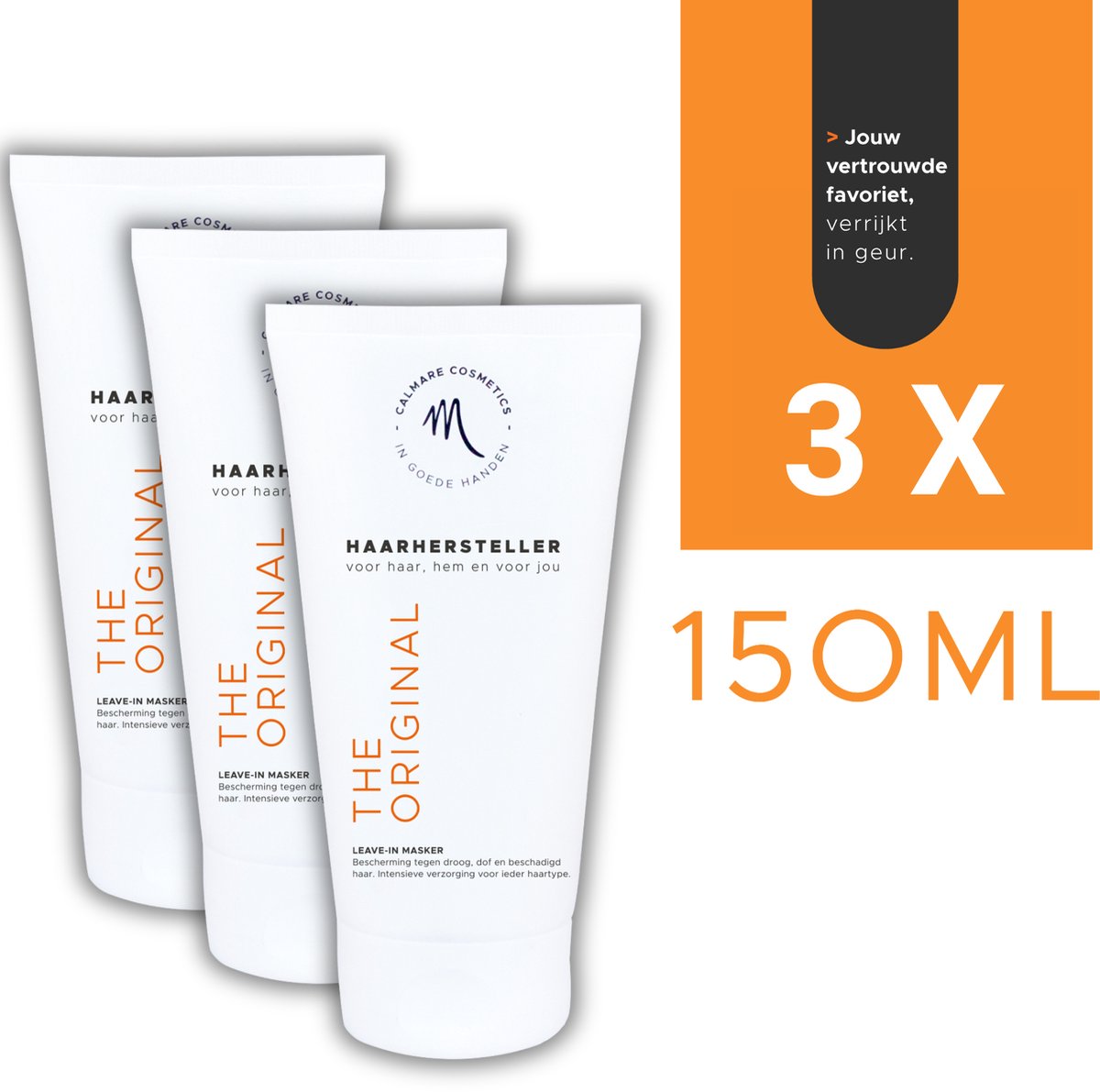 Calmare - Haarhersteller Pack - 3 stuks - 150 ML