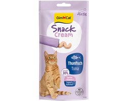 GimCat Snack Cream - Zalm - 6 x 15 g