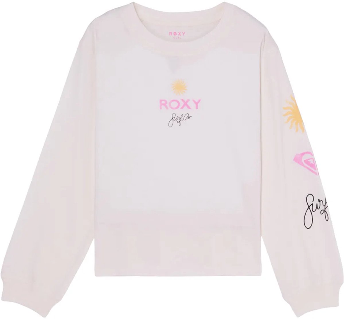 Roxy Orchid Regular Sweatshirt 16 Years Meisje Coconut Milk