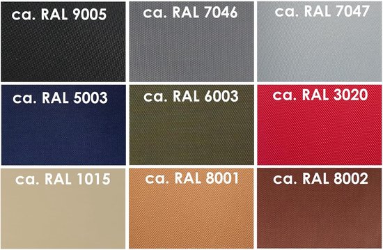 Reparatiestickers Nylon - Zelfklevende Patches - Outdoor Uitrusting - Waterdicht & UV-bestendig - 2 stuks 140x140mm - Middengrijs — afbeelding 4