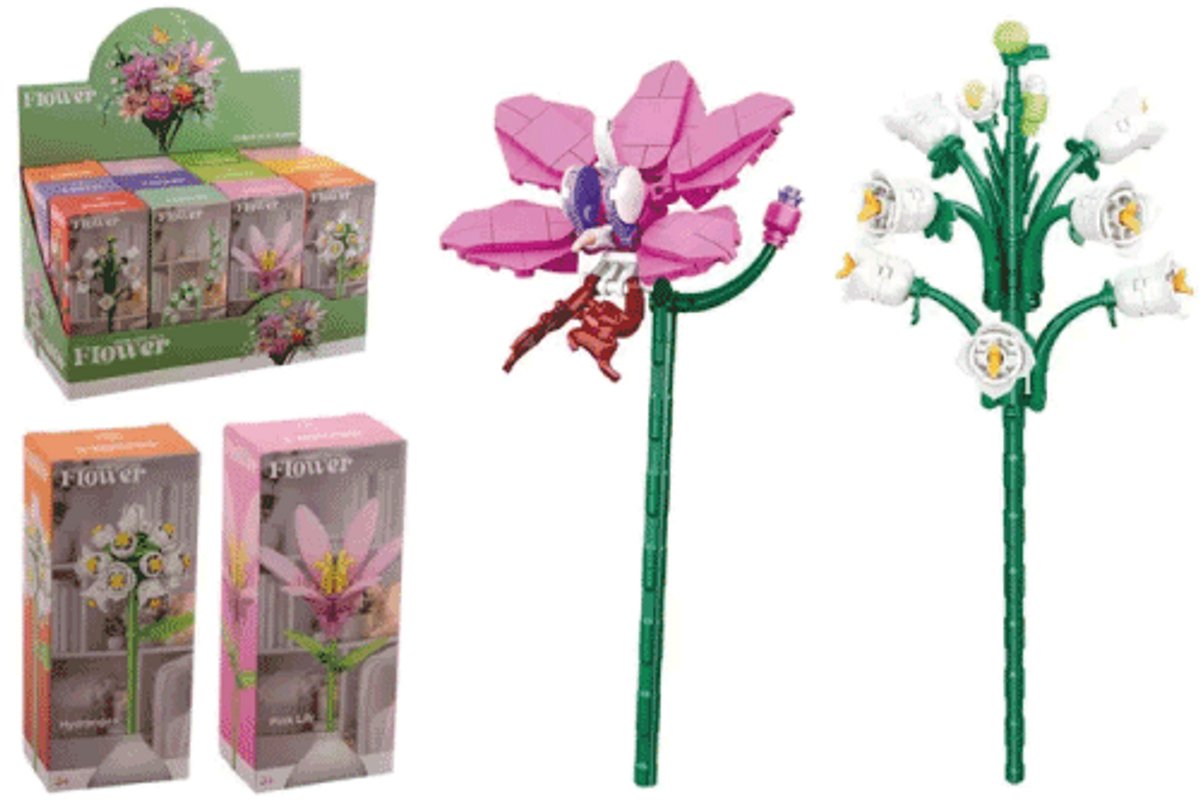 12 Bouw je eigen bloem uitdeelcadeau