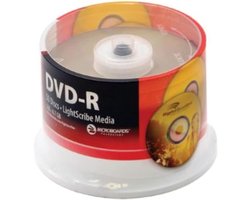 DVD+R Discs - Opslag Media - Data Archiveren - LightScribe Bedrukking - 50 Stuks - Bedrukbaar