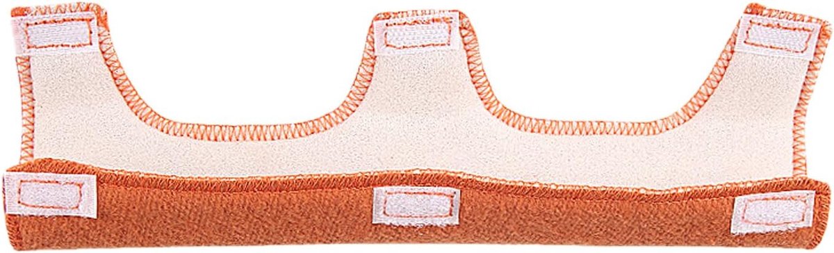 Herbruikbaar laskussen - Helm inzetstuk - Comfortabel werken - Absorberend materiaal - 22.7 x 10 cm - Oranje