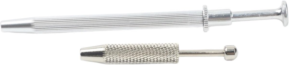 Pickup Tool - Componenten Handler - Kleine Onderdelen Pakken - Nauwkeurige 4-Klaauw Grip - 2 Stuks - Zilver