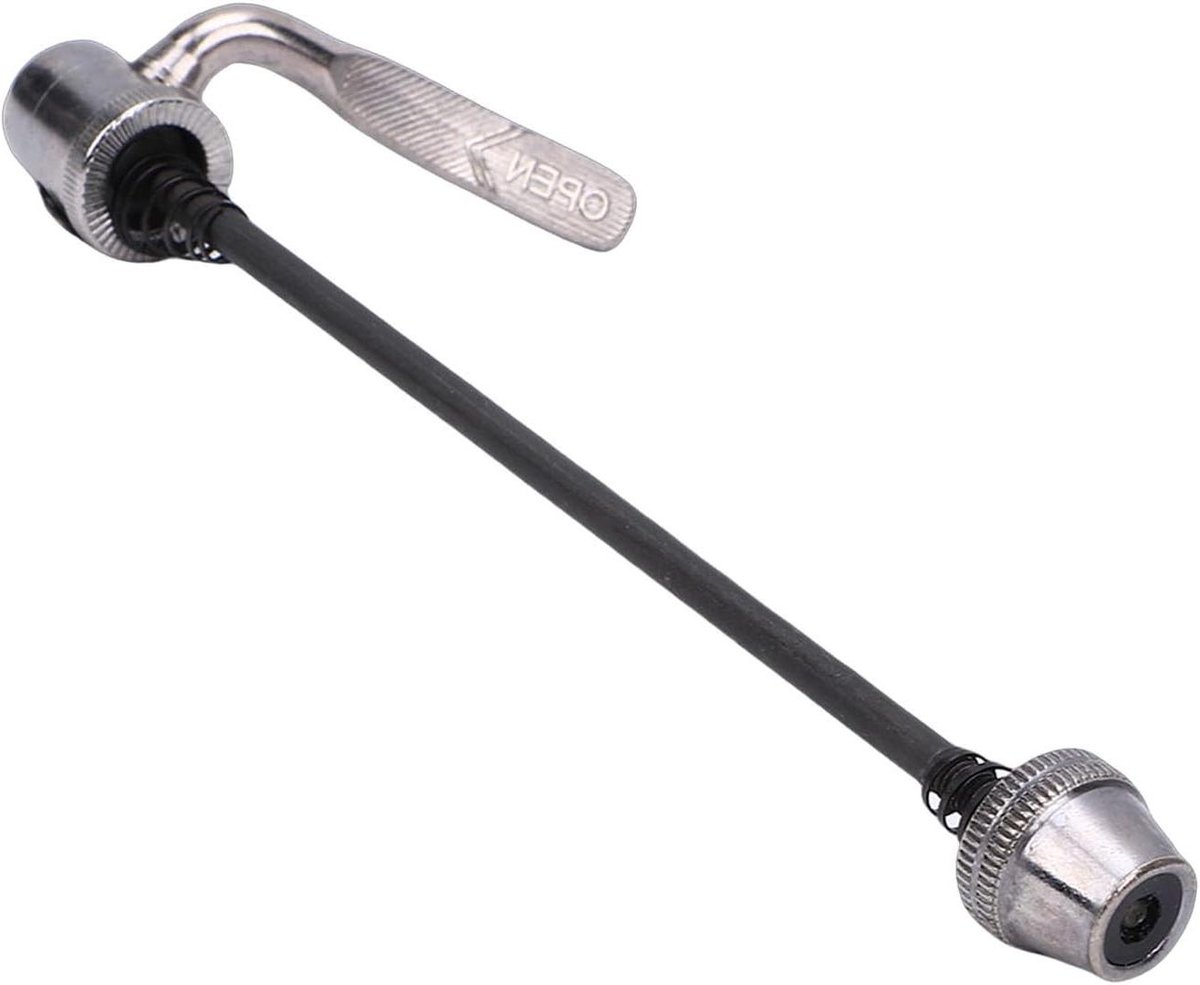 Fiets Trainer Snelspanner - Achterwiel As - Fiets Training - Universele Compatibiliteit - 130/135 mm - Zilver