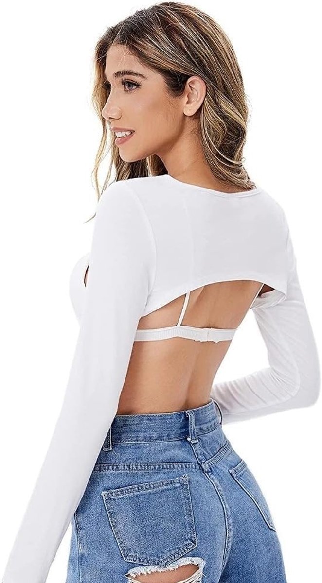 UV Bescherming Bolero voor Vrouwen - Ice Silk Arm Cuff en Koelende Sjaal voor Sport en Buitenactiviteiten - Zwart